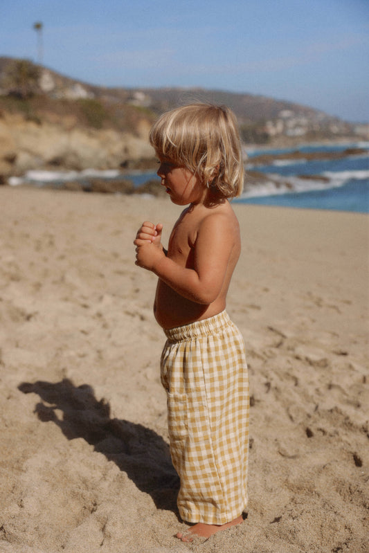 Mango Gingham Pant